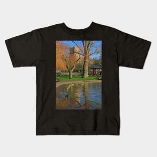 Stour Valley Way: Christchurch Quay and Priory Kids T-Shirt